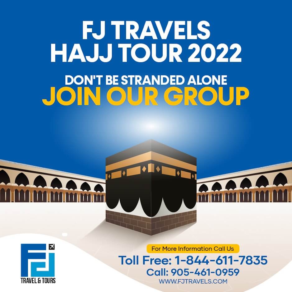 Hajj Packages 2024 From Canada FJ Travels & Tours