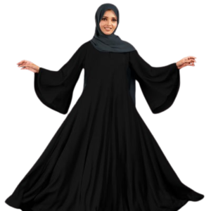 Big Flare Nida Abaya – Black
