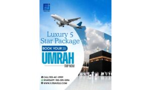 Luxury Ramadan Umrah 2026 Near Haram with FJ Travel & Tours