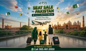 Book Family Travel Packages to Pakistan from Canada | 2026